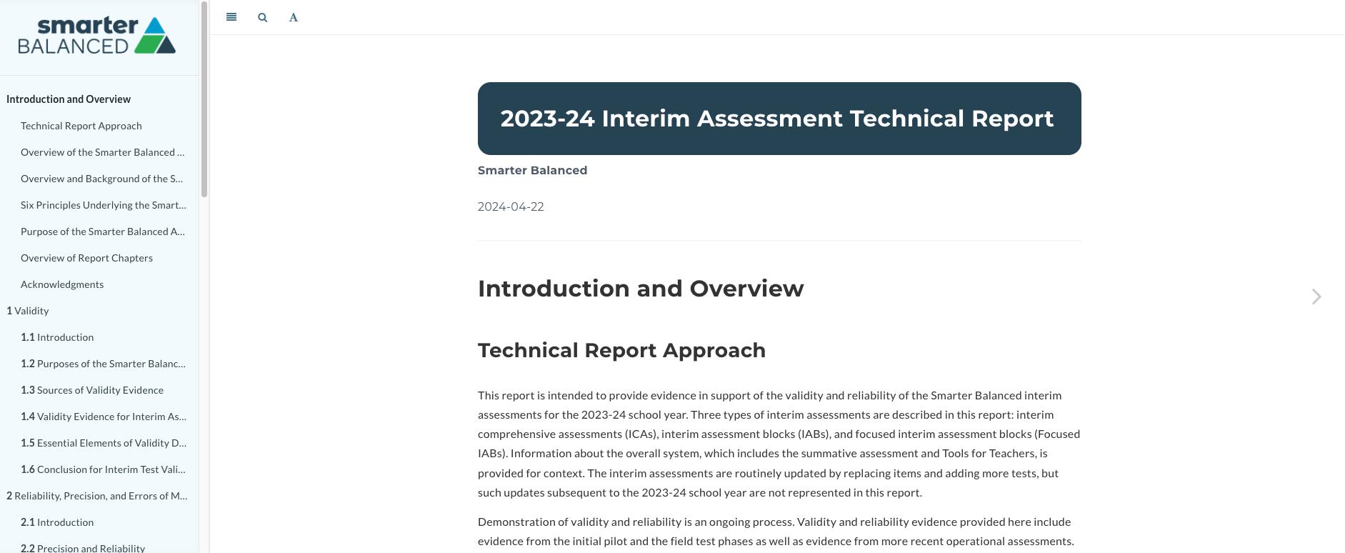 2023-24 Interim Technical Report Picture